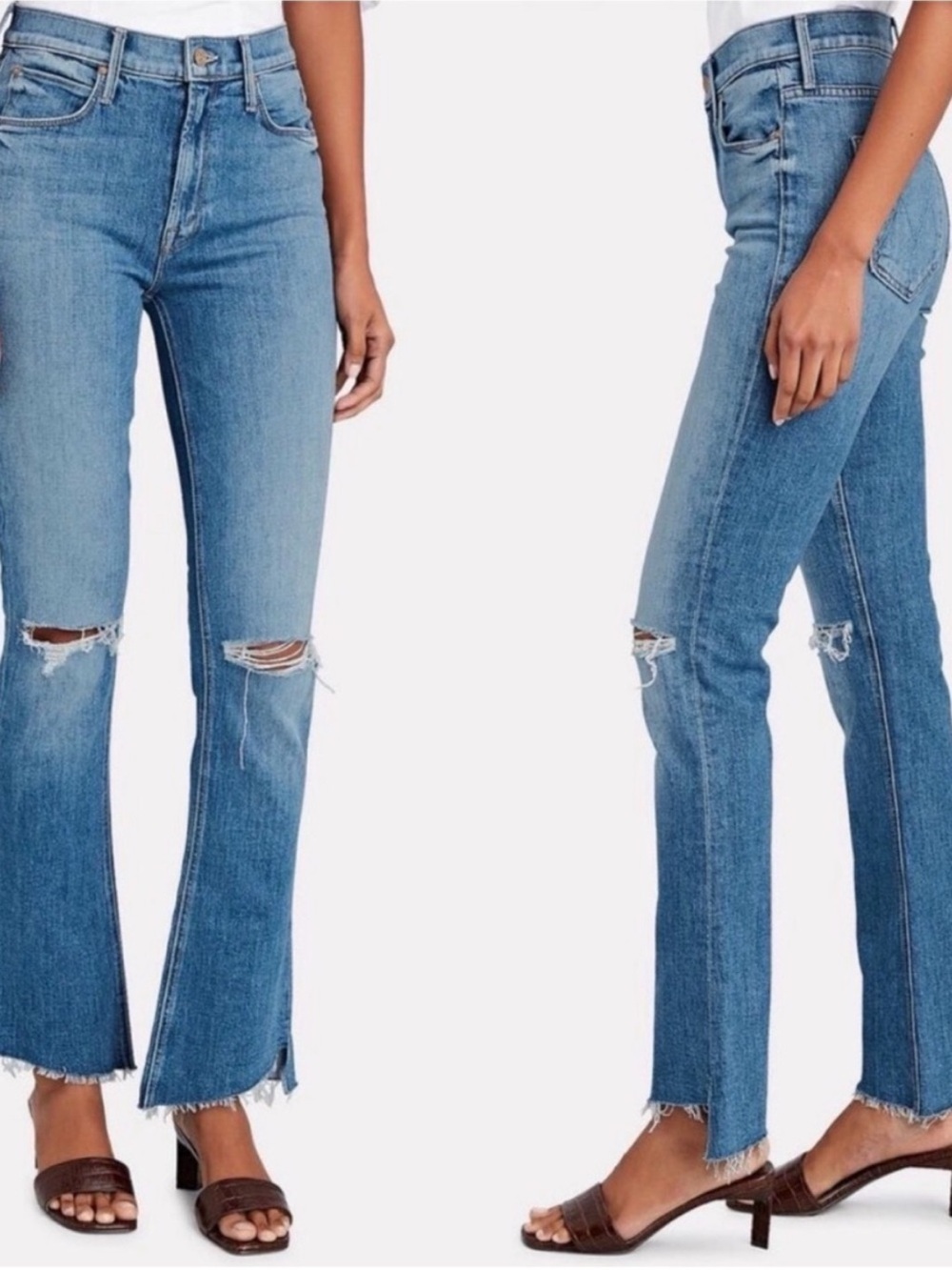 MOTHER The Runaway Step Jeans